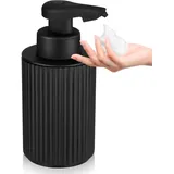 Phneems Seifenspender Automatisch Elektrische Seifenspender Sensor Mit Sensor Seifenspender Automatischer Schaum Soap Dispenser Automatic No Touch Schaumspender FüR Bad,KüChe,BüRo USB Schwarz