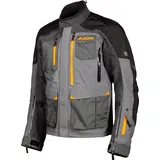 Klim Carlsbad Gore-Tex Motorrad Textiljacke Dunkelgrau/Hellgrau XL