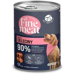 PetRepublic Fine Meat Kalbfleischschale 10x400g für Hunde