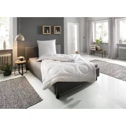 Naturfaserbettdecke FAN "Baumwolle", weiß, B:135cm L:200cm, Bezug: 100% Baumwolle. Füllung: 100% Baumwolle, Bettdecken, Bettdecke in 135x200 cm und weiteren Größen, für Sommer oder Winter