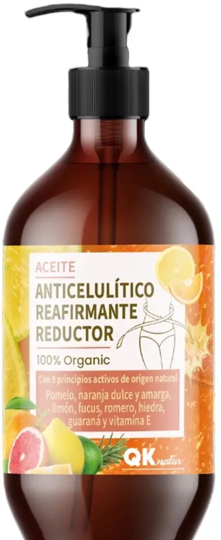 QKnatur Anti-Cellulite-Straffungs- und Reduktionsöl: 9 natürliche Wirkstoffe, 250 ml