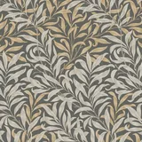 William Morris At Home Vliestapete Willow Bough 0,52 m x 10 m 5 m2 Grau