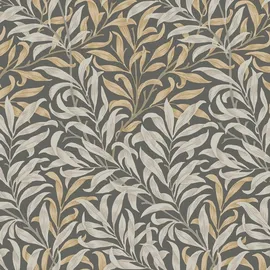 William Morris At Home Vliestapete Willow Bough 0,52 m x 10 m 5 m2 Grau