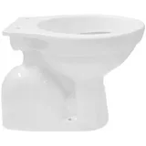Belvit Stand WC Toilette Abgang Senkrecht Boden Weiß Tiefspüler