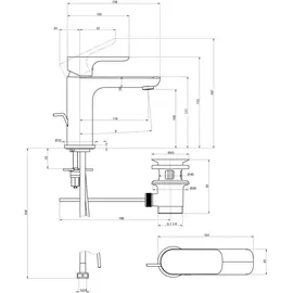 Villeroy & Boch O.novo Einhandmischer Chrom