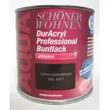 DurAcryl Professional Buntlack schokoladenbraun glänz.375ml wasserverdünnbar