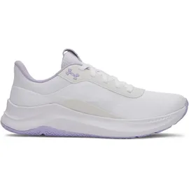 Under Armour Aurora 3 - white/white/purple crest 39