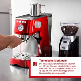Solis Barista Perfetta Plus 980.19 Rot