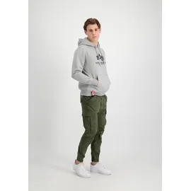 Alpha Industries Basic Kapuzenpullover Grey Heather L