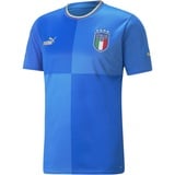 Puma FIGC Men's Season 2022/23 Official Home T-Shirt, Ignite Blue-Ultra Blue, XL