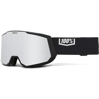 100% Snowcraft XL Hiper Skibrille-Silber-One Size