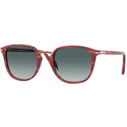 Sonnenbrille Persol 0PO3186S 111271 Rot Gr. 53/21 (mit Sehstärke)