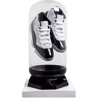 ESGT Sneaker Capsule, Clear Schuhe Vitrinen Schuhe Display Box Schuhbox Sneaker Display Box Sneakerhead Geschenke Organizer Cabinet Premium Schuhbox