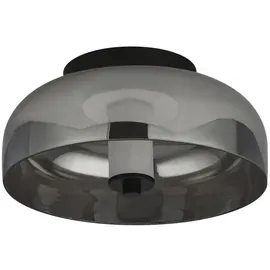 Searchlight LED-Deckenleuchte Frisbee mit Glasschirm