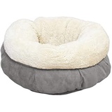 ALL FOR PAWS Katzenbett Lambswool Donut Bed, grau