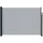 vidaXL Seitenmarkise 600 x 160 cm grau Polyester 1 St.