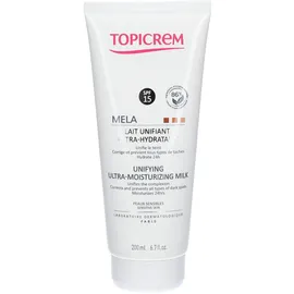 Topicrem MELA feuchtigkeitsspendende Lotion gegen Pigmentflecken SPF15 200 ml