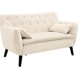 Atlantic Home Collection Couch 2-Sitzer Beige