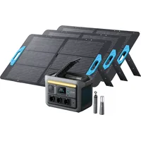 Anker SOLIX C800 Plus Solargenerator + 3× 100W Solarpanel