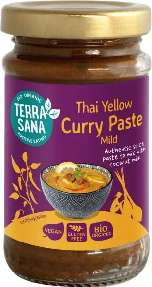 Terrasana Gelbe Thai Curry Paste bio