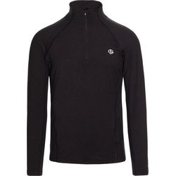 Ternua Camiseta Mode 1/2 Zip LS M c-black (9937) XS