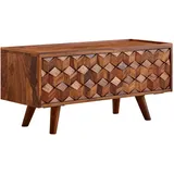 FineBuy Lowboard 92x44x35 cm Braun Holz