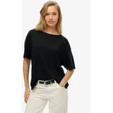 Superdry Studios Dropped Shoulder Schwarz S