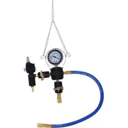 KS Tools Kühlsystem-Vakuum-Fülleinheit, Manometer bis 76cm