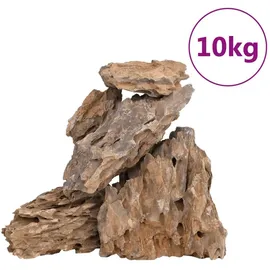 vidaXL Drachensteine 10 kg Mehrfarbig 10-30 cm