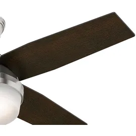 Hunter Metro 112/132 cm Deckenventilator Chrom