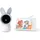 ARENTI 4MP Wi-Fi Video Baby Monitor Kit with LCD Screen / Grau/Weiß