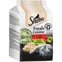 Sheba 6x50g Huhn & Truthahn Sheba Fresh Cuisine Taste