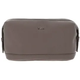HUGO BOSS Classic Grained - Toilettentasche, Necessaire, Braun