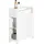 SoBuy Badezimmerregal Nischenregal 20 x 70 x 60 cm Weiß Holzwerkstoff