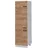 Vicco Hochschrank Kühlumbauschrank R-Line 60 x 0 x 0 cm Weiß
