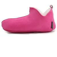 Hollert Lammfell Hausschuhe - Bali Fellschuhe Lederschuhe Bettschuhe Schuhgröße: EUR 39 Farbe: Pink - Rosa - 39