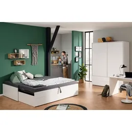 Paidi Funktionsbett Flynn 100 x 200 cm Dekor Weiß