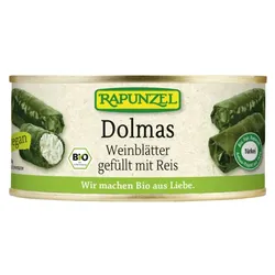 Rapunzel Dolmas Weinblätter gefüllt mit Reis  Projekt bio