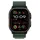 Apple Watch Ultra 2 GPS + Cellular 49 mm Titangehäuse schwarz, Alpine Loop Armband dunkelgrün L
