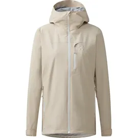 Haglöfs Ozka Proof Jacket Damen Chalk Beige XL