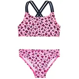 Playshoes Bikini Leo-Print Pink 98/104