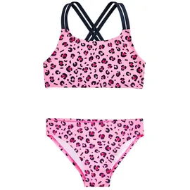 Playshoes Bikini Leo-Print Pink 98/104