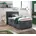 Boxspringbett 100x200cm inkl Dunkelgrau Ausführung Variante 3