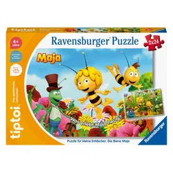 Ravensburger tiptoi - Puzzle Puzzle für kleine Entdecker: Die Biene Maja, Kinderpuzzle ab 4 Jahren, für 1 Spieler