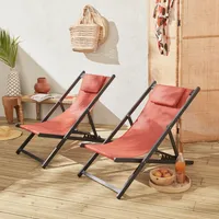 Sweeek 2er Set Sonnenliegen - Gaia