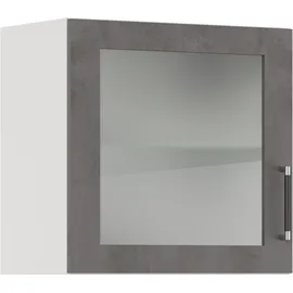 Impuls Küchen Hängeschrank Prag 60 x 34,2 x 57,9 cm Grau