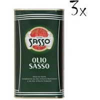 3x Sasso in dose 1L olio di oliva Olivenöl