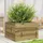 vidaXL Pflanzkübel Blumenkübel Pflanzcontainer Pflanzgefäße 70x70x45,5 Cm Kiefernholz I