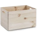 Zeller Allzweckkiste 40 x 30 x 24 cm 24-tlg. braun