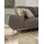 W.Schillig Ecksofa "run, Designsofa mit tollem Sitzkomfort, bequem, L-Form", braun (stone w82), B:319cm H:88cm T:178cm, Longlife Xtra-Leder Z73: Naturwalkleder der Luxusklasse aus den erlesensten Rohhäuten.